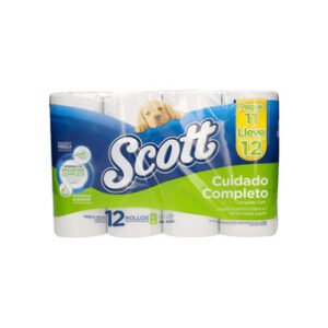 PAPEL HIGIENICO TRIPLE HOJA "12 ROLLOS" SCOTT