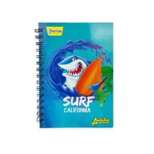 CUADERNO PEQUEÑO ESPIRAL 60HOJAS 4L