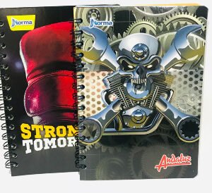 CUADERNO PEQUEÑO ESPIRAL 100HOJAS 1L